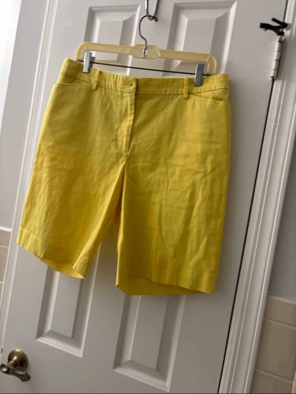 Talbots Bright Yellow Bermuda Shorts